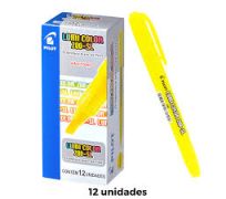 Caneta Pilot- Marca Texto Lumicolor 200 -SL  Caixa C/ 12 unidades Cor Amarela