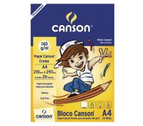 Bloco Canson para Desenho cor Creme 140gs c/20 folhas A4