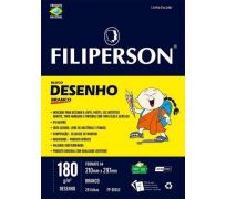 Bloco Filiperson  Desenho Branco 180G c/20 folhas A4 