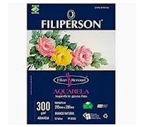 Bloco Filiperson  Desenho Aquarela  300gs  c/12 folhas A4