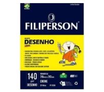 Bloco Filiperson Desenho 140gs creme c/20 folhas A4 