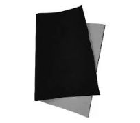 Papel Camurça - VMP 40 cm x 60 cm -C/25 Folhas - Cor Preto 