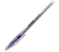 Caneta esferográfica cis stabilo liner 808 lilás