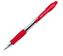  Caneta Pilot Esferográfica Super Grip 10r - 0,7mm  - Cor Vermelha 