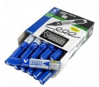 Caneta para quadro branco Pilot recarregável WBMA azul, cx c/12