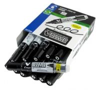 Caneta para quadro branco Pilot recarregável WBMA preta, cx c/12