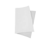 Papel Camurça - VMP 40 cm x 60 cm -  C/ 25 Folhas -Cor Branco
