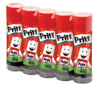 Cola em bastão pritt 40 gs, pacote com 5