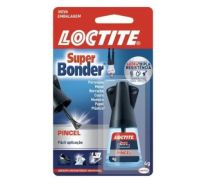 Cola Super Bonder Pincel 4g Aplicação Fácil Loctite
