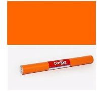 Adesivo contact laranja rolo de 45cms x 10mts