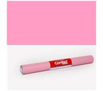 Adesivo contact rosa claro rolo de 45cms x 10mts