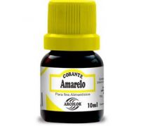 Corante líquido arcolor 10ml amarelo