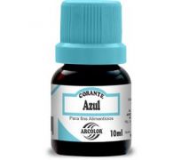 Corante líquido arcolor 10ml azul