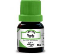 Corante líquido arcolor 10ml verde