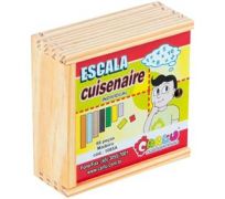 Brinquedo pedagógico escala cuisenaire