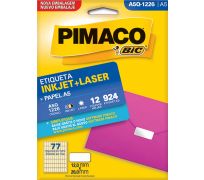 Etiqueta ink jet/laser pimaco A5 Q1226 c/ 12 fls
