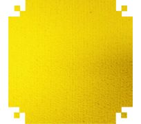 EVA atoalhado 40x60 cms amarelo