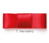 Fita de Cetim Najar - 15mm x 10mts - Cor Vermelho 