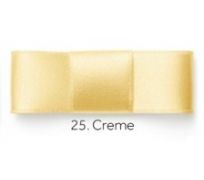 Fita de Cetim Najar - 7mm x 10mts - Cor Creme 