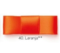 Fita de Cetim Najar - 15mm x 10mts - Cor Laranja