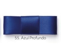 Fita de Cetim Najar - 22mm x 10mts - Cor Azul Profundo 