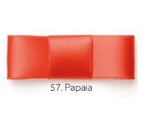 Fita de Cetim Najar - 7mm x 10mts - Cor Papaia 