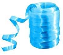 Fitilho Decorativo Para Presente 50m Azul Claro 