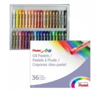 Giz pentel pastel oleoso 36 cores