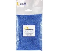 Glitter metalizado lantecor cor azul com 100gs