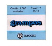 Grampo Bacchi galvanizado enak 23/17 com 1.000