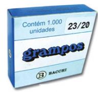 Grampo Bacchi galvanizado enak 23/20 com 1.000