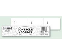 Controle 3 corpos numerados são domingos 100 fls