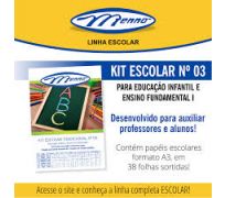 Kit escolar menno nr 3