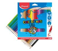 Lápis Maped 24 cores triangular - (não é grip)