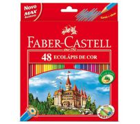 Lápis de Cor - EcoLápis  Faber-Castell - C/48 Cores  - (REF:120148G)
