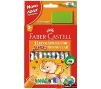 Lapis de cor Faber jumbo 12 cores 123012ap