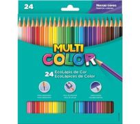 Lapis De Cor Multicolor Faber 24 Cores