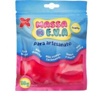 Massa de eva com 50 grs vermelho