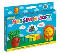 Massa plastilina Licyn 12 cores