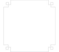 Papel Espelho Couche - VMP 50cm x 60cm - C/40 Folhas - Cor Branco 