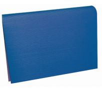 Papel Micro Ondulado - VMP 50cm x 80cm - C/10 Folhas - Cor Azul 