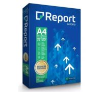Papel report A4 210x297mm 75gs branco, rs com 500 fls