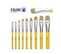 Pincel tigre lingua de gato nr 16