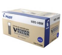 Refil para caneta para quadro branco Pilot WBMA azul, cx c/12
