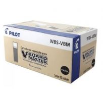 Refil para caneta para quadro branco Pilot WBMA preto, cx c/12