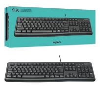 Teclado com fio Logitech K120