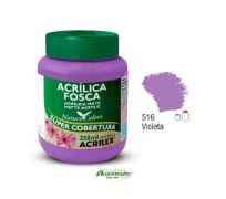 Tinta acrílica fosca acrilex 250 ml violeta 516