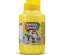 Tempera guache acrilex 250ml amarelo limão 504