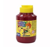 Tempera guache acrilex 250ml vinho 565
