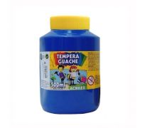 Tempera guache acrilex 500ml azul 559